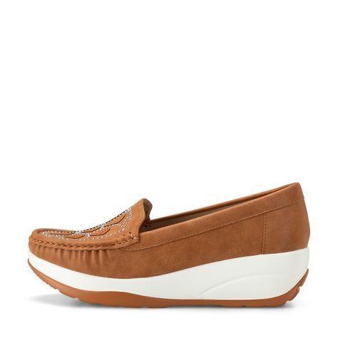 Mocasin Victoria Beige Weide-2