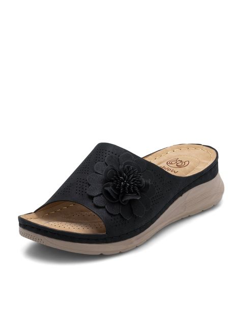 Sandalia Plataforma Negro Casual JS50 Weide-0