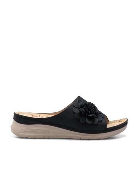 Sandalia Plataforma Negro Casual JS50 Weide-1
