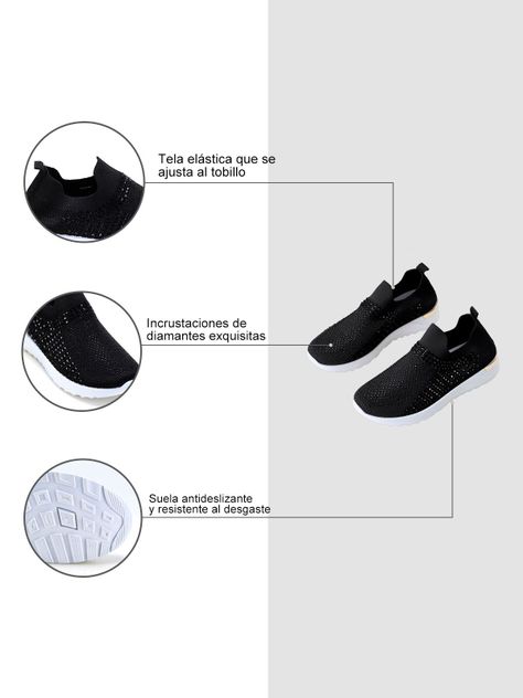 Zapatilla Negro Casual TFA180 Weide-5