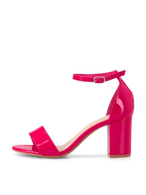 Sandalia Casual Taco Alto Durazno Mujer Weide GH80-1