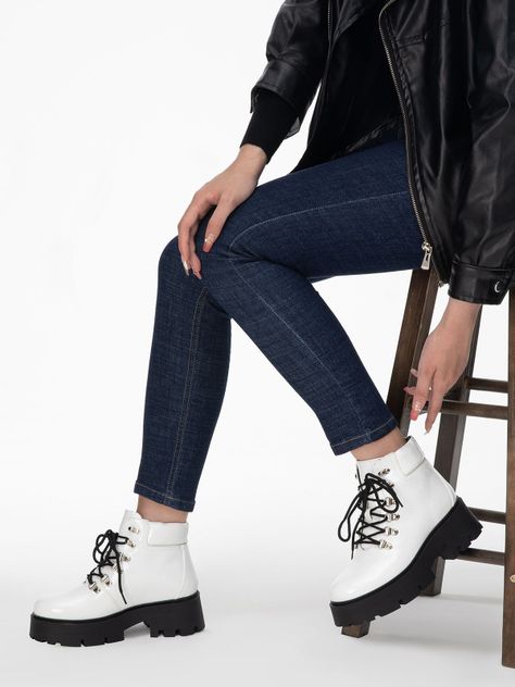 Botin Mujer Lucía Blanco Weide-1