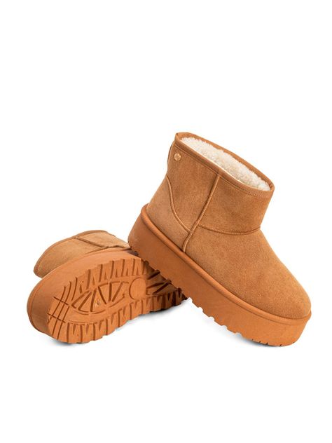 Botin Camel Casual Mujer Weide LT122-4