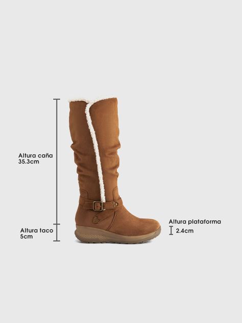 Bota Aina Camel Weide-5