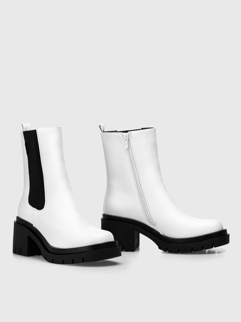 Botin Mujer Clara Blanco Weide-4