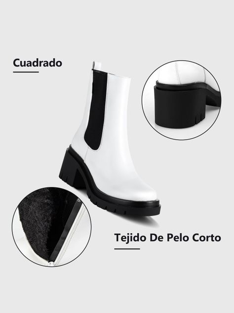 Botin Mujer Clara Blanco Weide-6