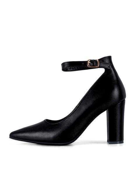 Zapato Taco Negro Fiesta GH100 Weide-1