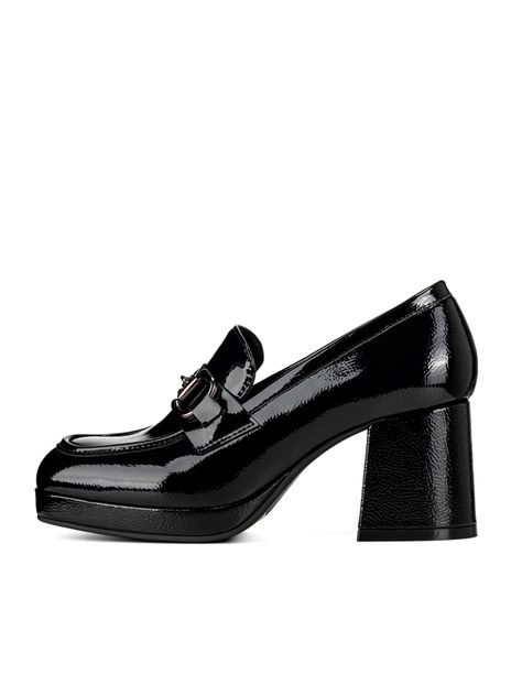 Mocasin Negro Casual Mujer Weide RQ72-2