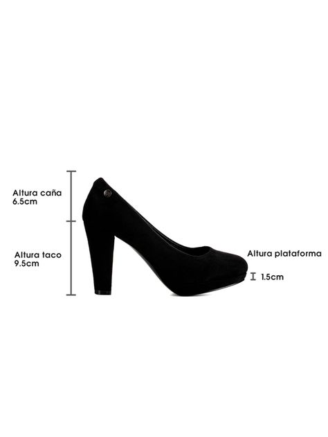 Zapatos Negro Casual Mujer Weide GH107-5