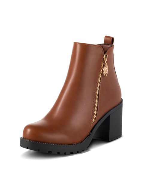 Botin Mujer Rocio Marrón Weide-0