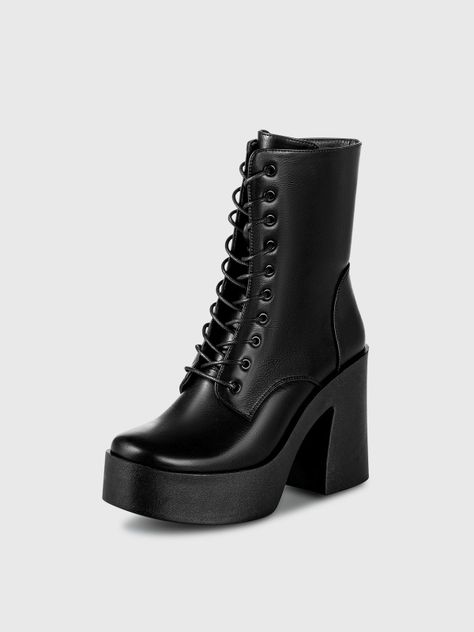 Botin Mujer Luna Negro Weide-0
