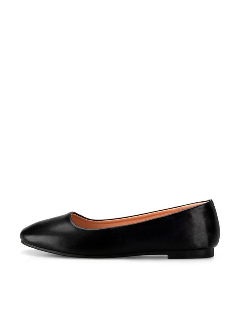 Ballerinas Eco Cuero Negro Casual Mujer Weide GH81-1