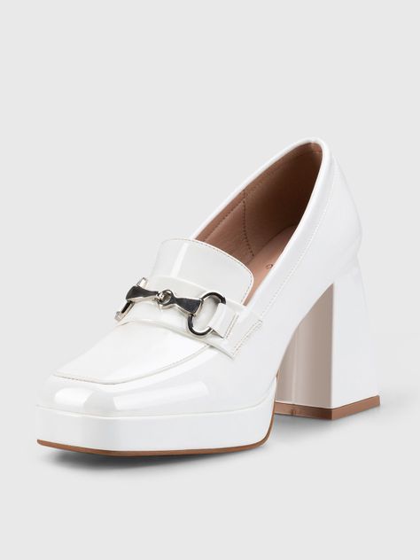 Mocasin Emilia Blanco Weide-0