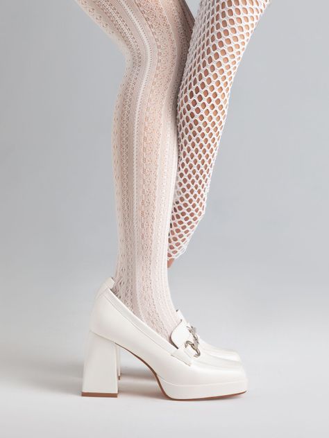 Mocasin Emilia Blanco Weide-1