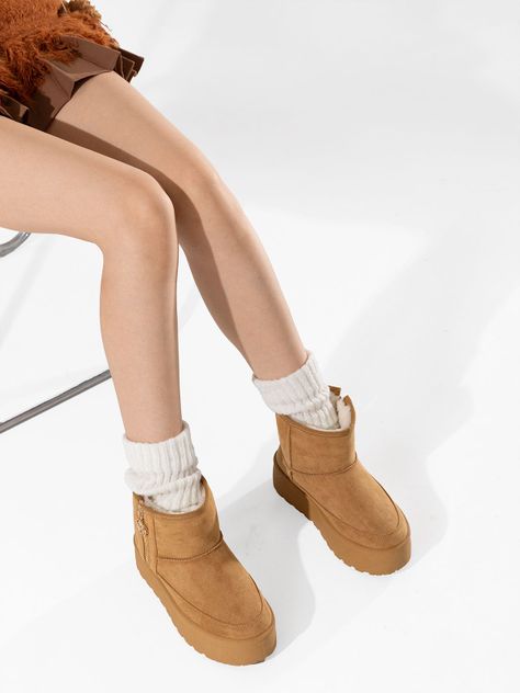 Botin Camel Casual Mujer Weide LT121-1