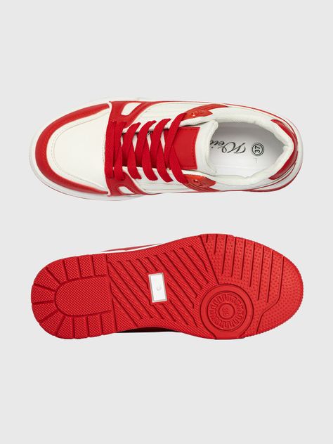 Zapatilla  Mujer Encarnación Rojo Weide-5