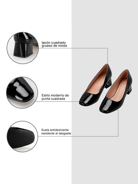 Zapatos Fiesta Alexia Negro Weide-4