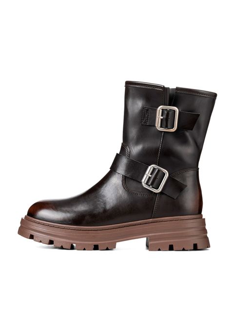 Botin Marrón Casual Mujer Weide YL76-2
