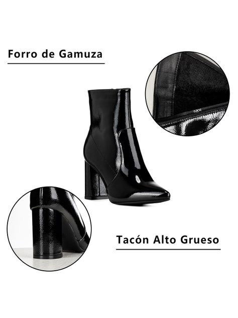 Botin Valentina RQ59  Negro Weide-8