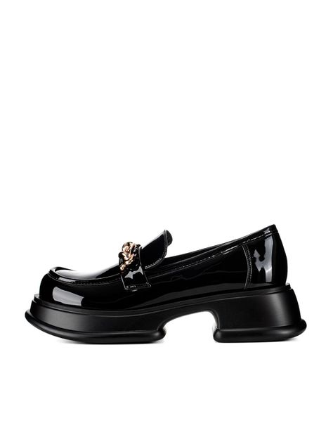 Mocasin Negro Casual Mujer Weide GH113-2