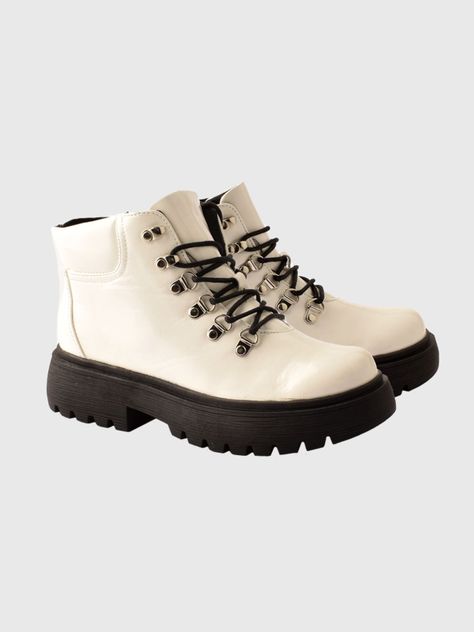 Botin Idoya Blanco Weide-2