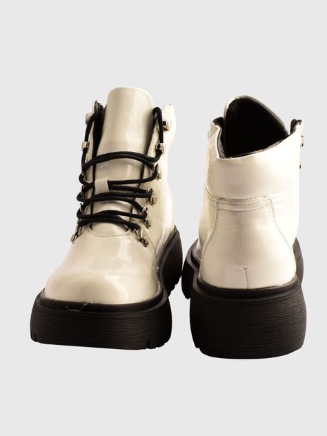 Botin Idoya Blanco Weide-5