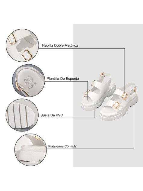Sandalia Casual Plataforma Romanos Mujer Weide YOU251-5