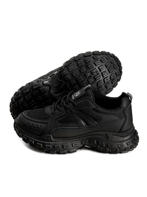 Zapatillas Negro Casual Mujer Weide SL03-4