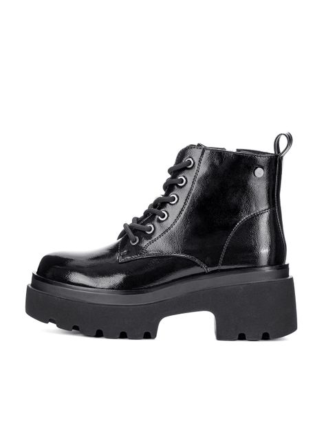 Botin Negro Casual Mujer Weide DH31B-1