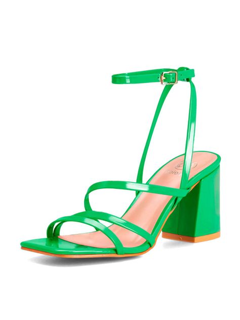 Sandalia Taco Verde Fiesta QIU299 Weide-0