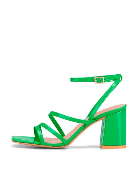 Sandalia Taco Verde Fiesta QIU299 Weide-1