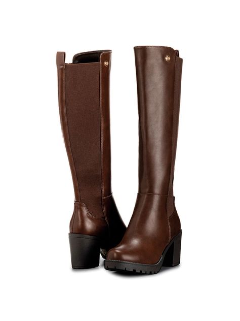 Bota Marron Casual Mujer Weide ZS53-4