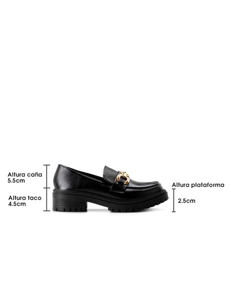 Zapato Taco Negro Casual JN20 Weide-5