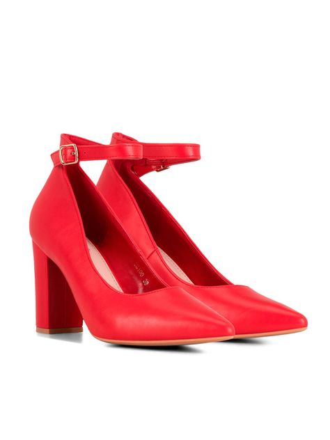 Zapato Taco Rojo Fiesta GH100 Weide-2