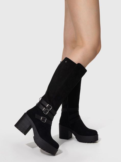 Bota Mujer Sabina Negro Weide-1