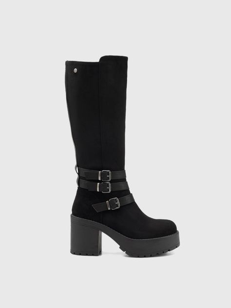 Bota Mujer Sabina Negro Weide-2