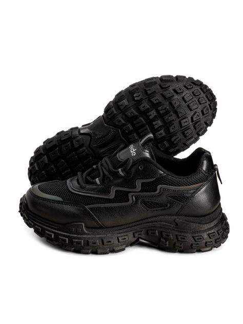 Zapatillas Negro Casual Mujer Weide SL02-4