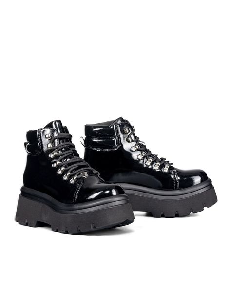Botin Mujer Lucía Negro Weide-2