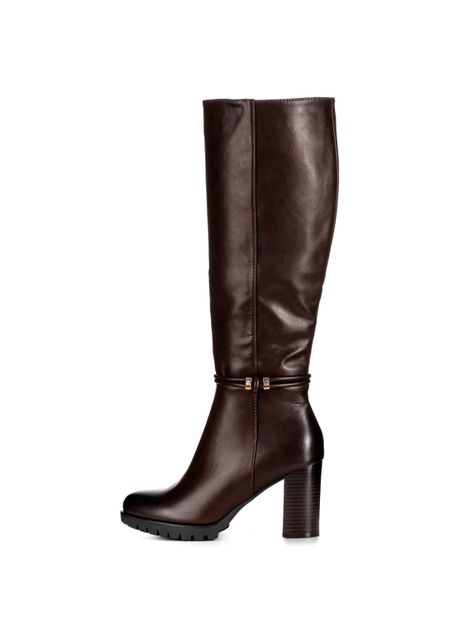 Bota Marron Casual Mujer Weide CZY583-1