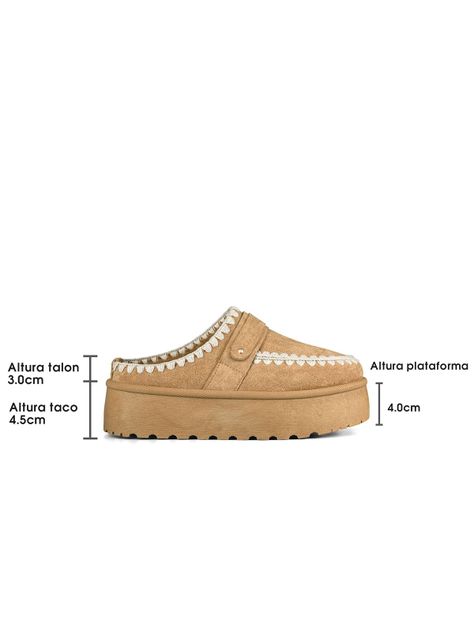 Zueco tipo Pantufla Casual Mujer Moda Comodo Weide SL28-5