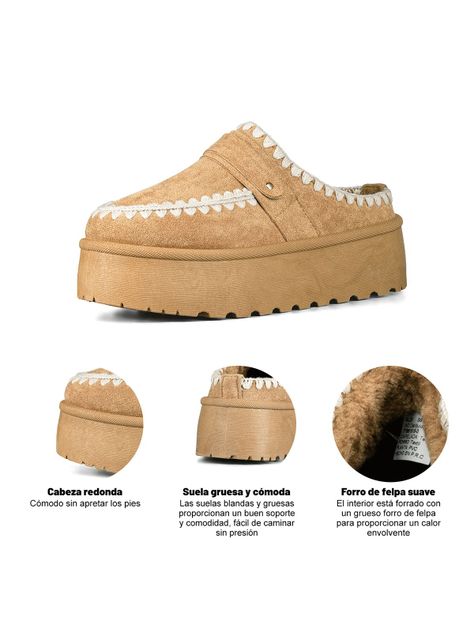 Zueco tipo Pantufla Casual Mujer Moda Comodo Weide SL28-6