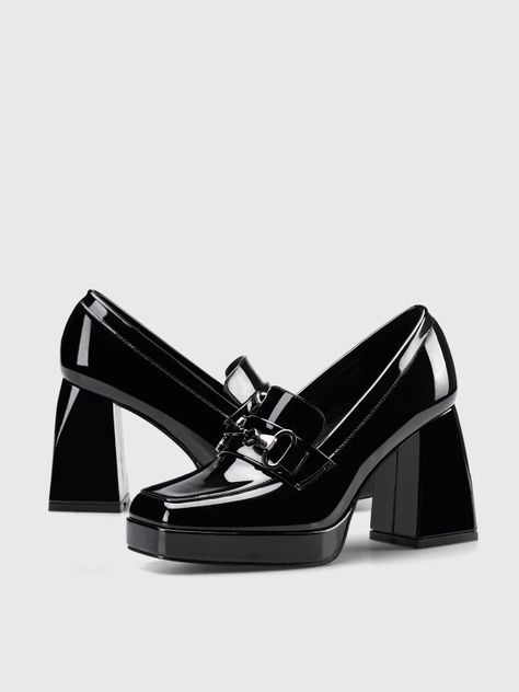 Mocasin Emilia Negro Weide-5