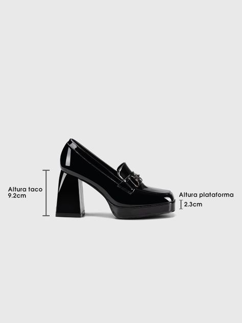 Mocasin Emilia Negro Weide-6