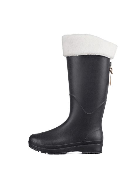 Bota De Agua Mujer Pvc Impermeable Casual Comodo Weide GH160-1