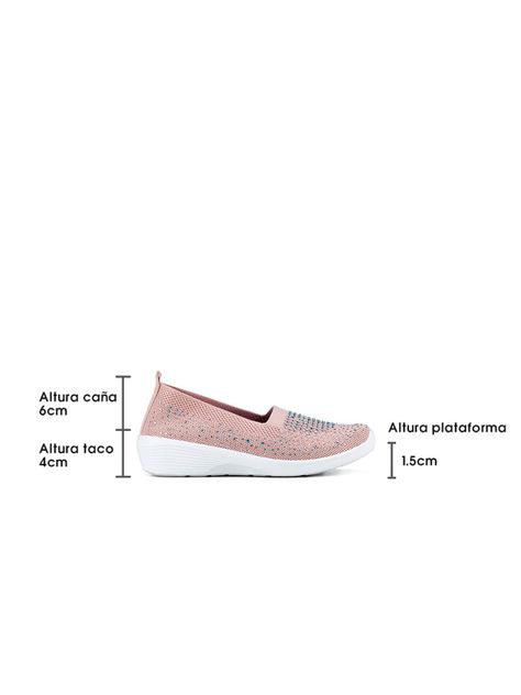 Zapatilla Rosado Casual TFA183 Weide-5
