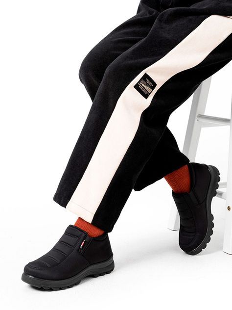 Botin Negro Casual Mujer Weide TFA193-1