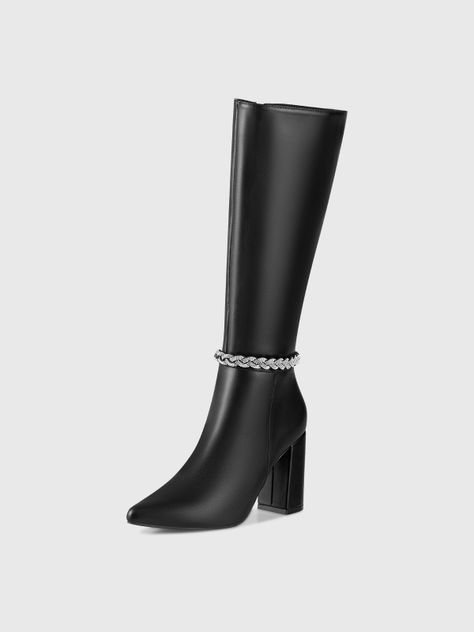 Bota Mujer Elena Negro Weide-0
