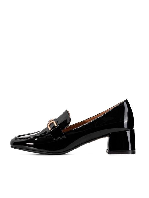 Mocasin Negro Formal Mujer Weide ZS52-2