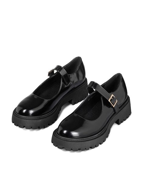 Zapatos Mary Jane Con Taco Fiesta Escolar Mujer Weide YOU250-7