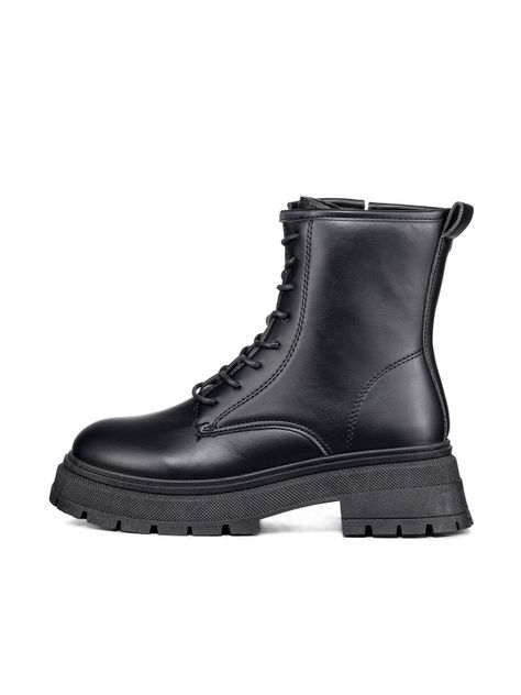 Botin Casual Mujer Negro Plataforma Weide SL30-1
